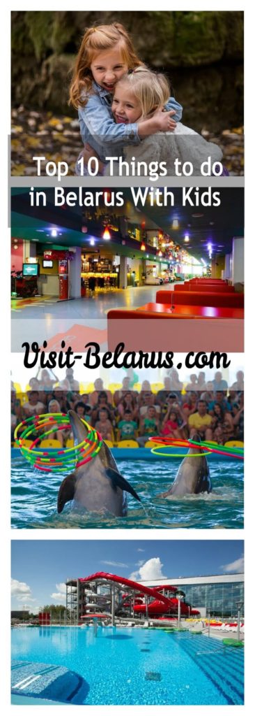 family activities and things to do in Belarus with kids, collage